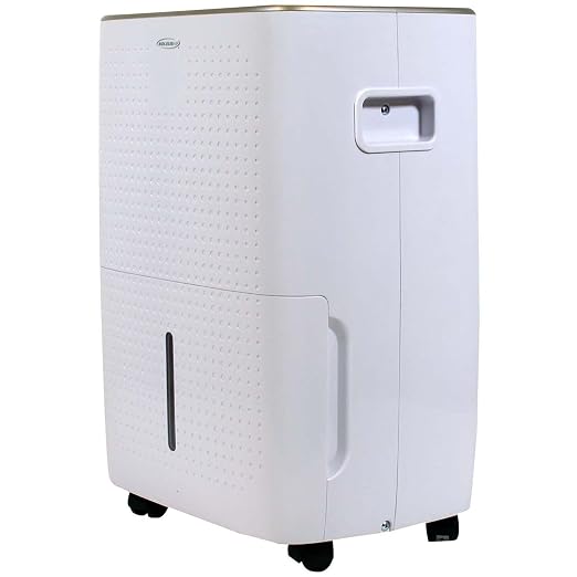 AC Energy Star 25-Pint Portable Dehumidifier with Auto-Shutoff & Timer, Home Dehumidifier and Moisture Absorber For Basement