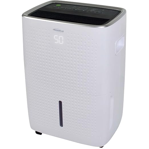 AC Energy Star 25-Pint Portable Dehumidifier with Auto-Shutoff & Timer, Home Dehumidifier and Moisture Absorber For Basement