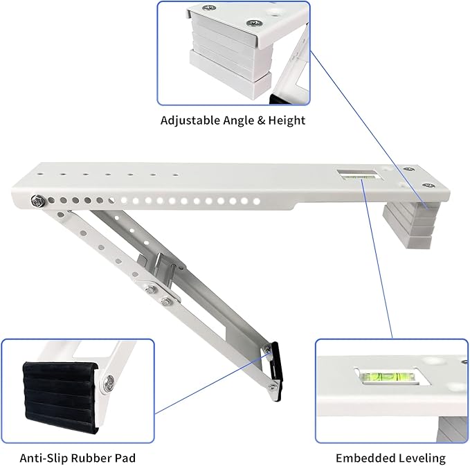 AC Window Air Conditioner Support Bracket Heavy Duty, Up to 165 lbs, alternate product view 3