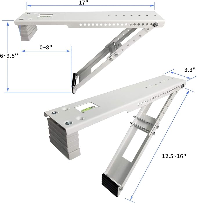 AC Window Air Conditioner Support Bracket Heavy Duty, Up to 165 lbs, alternate product view 4