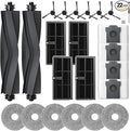 Accessories for L40 Ultra / X40 Ultra / X40 Master, and for P10 / P50 Pro Ultra Robot Vacuum, 2*Rubber Main