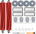 Accessories Kit for Qrevo S/Qrevo Plus/Qrevo Pro/Qrevo MaxV 【Not for Q Revo】Robot Vacuum, 2 Main Brush Roller, 4