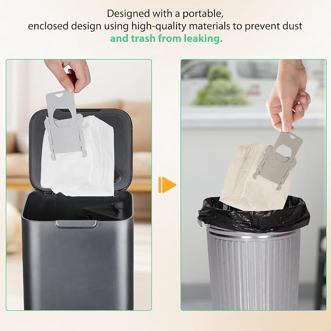 12 Pack Vacuum Bags for Roomba i7+, i1+, i2+, i3+, i4+, i5+, i6+, i8+, j6+, j7+, j8+, j9+