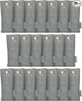 Activated Charcoal Bags Air Purifying 20 Pack, Bamboo Charcoal Odor Absorber for Shoes Closet Drawer Car, 50g Gray, product