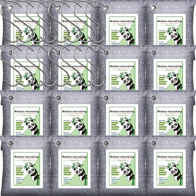 Activated Charcoal Odor Absorber for Strong Odor, Basement, Cars, Closets, Shoes, Smoke., product image