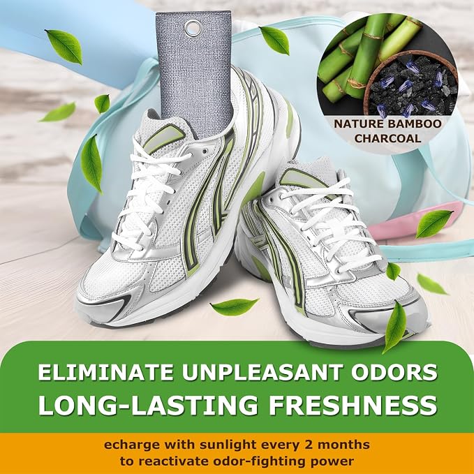 Activated Charcoal Odor Absorber for Strong Odor, Natural Shoe Deodorizer., alternate product view 4