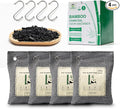 Activated Charcoal Odor Eliminator, Bamboo Charcoal Air Purifying Bags,Odor Removing Packs, product image