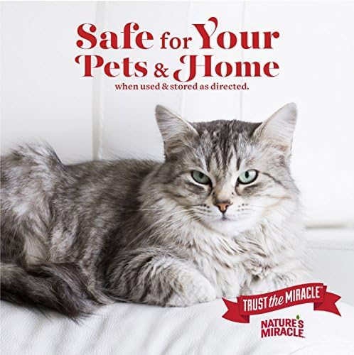 Advanced Cat Stain and Odor Eliminator Spray, Severe Mess Enzymatic Formula, Sunny Lemon Scent, alternate product view 5