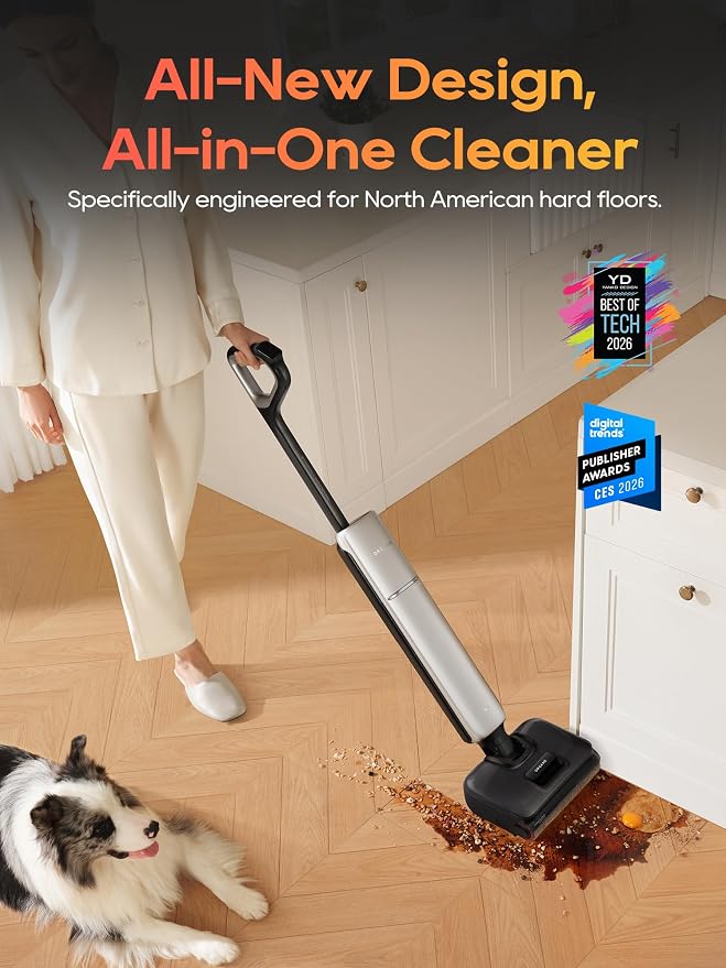Aero Pro Wet Dry Vacuum Mop, Ultra- with Hot Self-Cleaning/Self-Drying, 0 Hair Tangle Great for Pet Owner, alternate product