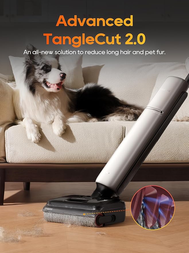 Aero Pro Wet Dry Vacuum Mop, Ultra- with Hot Self-Cleaning/Self-Drying, 0 Hair Tangle Great for Pet Owner, alternate product