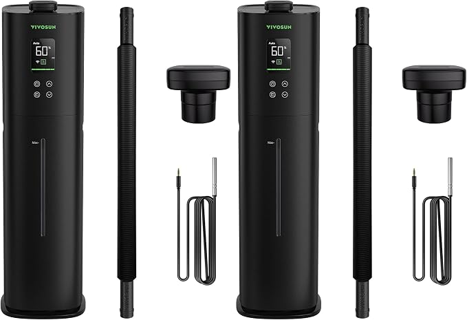 AeroStream H09 Intelligent Wi-Fi Humidifier, 2.38 Gal / 9 L Humidifier with Temp & Humidity Probe, Smart Remote Control