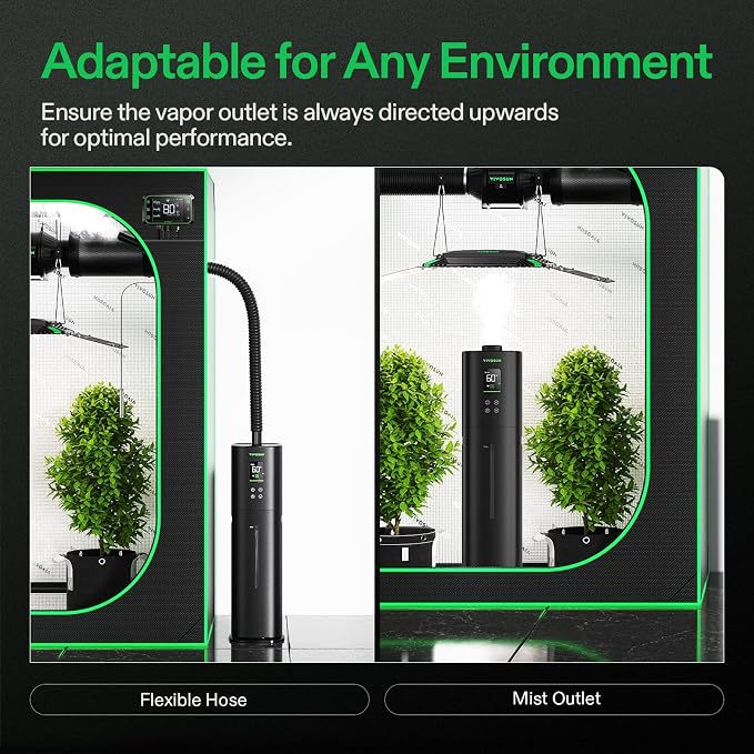 AeroStream H09 Intelligent Wi-Fi Humidifier, 2.38 Gal / 9 L Humidifier with Temp & Humidity Probe, Smart Remote Control