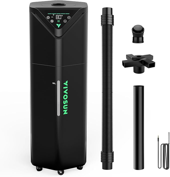 AeroStream H19 Intelligent Environmental 19L Humidifier with Temp & Humidity Probe, Top Control Panel, Smart Remote Control