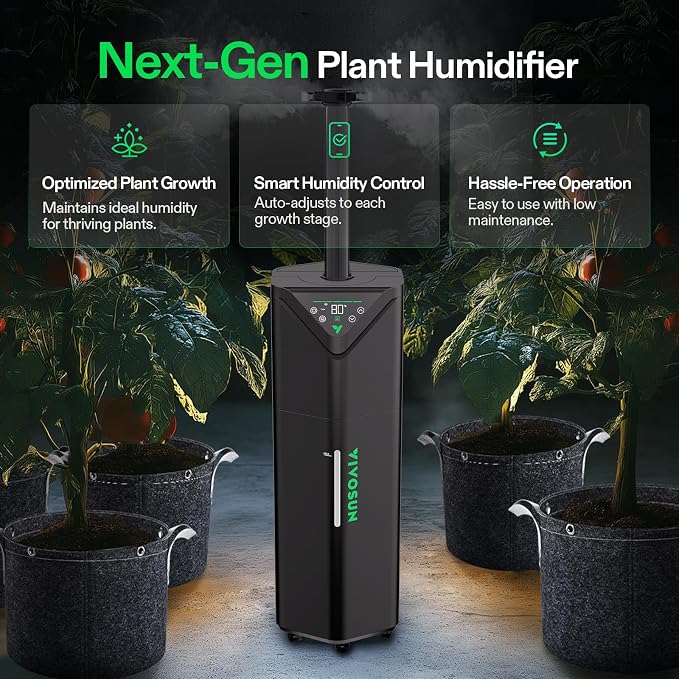 AeroStream H19 Intelligent Environmental 19L Humidifier with Temp & Humidity Probe, Top Control Panel, Smart Remote Control