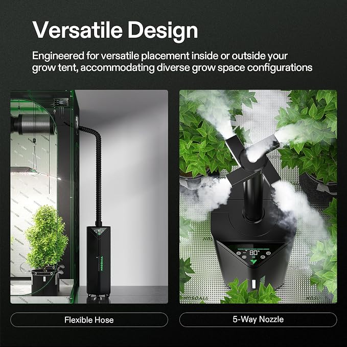 AeroStream H19 Intelligent Environmental 19L Humidifier with Temp & Humidity Probe, Top Control Panel, Smart Remote Control