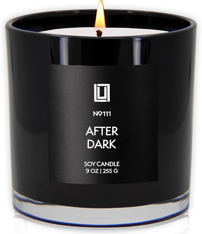 | After Dark - Teak & Mahogany | Luxury Scented Soy Jar Candle | Hand Poured in The USA | Highly Scented Candles, alternate