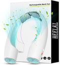 AI Neck Fan, 4 Speeds Adjustable Portable Personal Fan Rechargeable, 4000 mAh Battery Faster Cooling Wearable Fan, Ultra