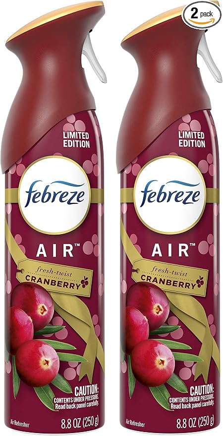 Air - Air Freshener Spray - Fresh-Twist Cranberry - Limited Edition Holiday Collection 2020 - Net Wt., product image
