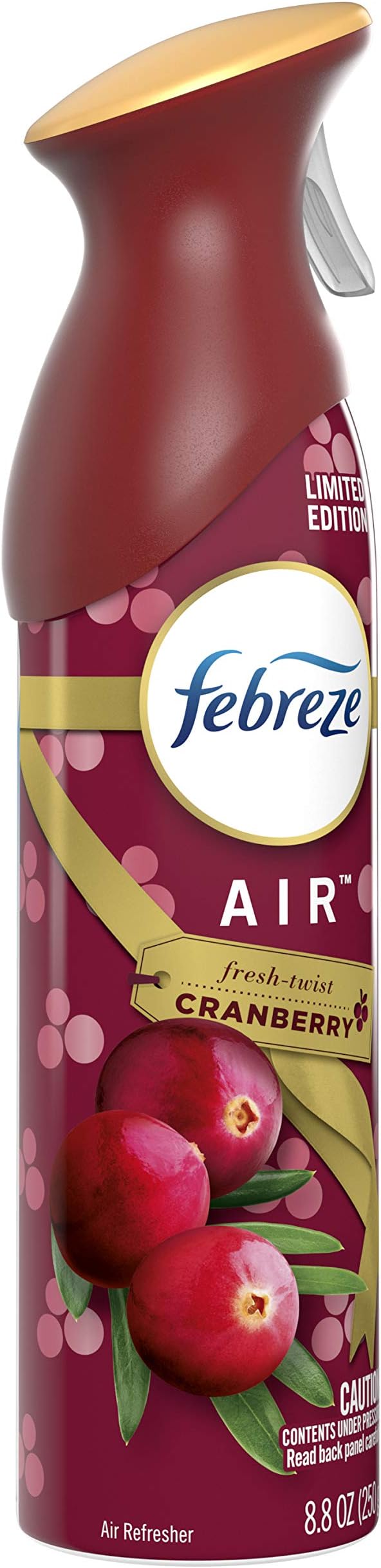 Air - Air Freshener Spray - Fresh-Twist Cranberry - Limited Edition Holiday Collection 2020 - Net Wt., alternate product view