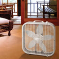 Air Circulating Box Fan 3733, White, product image