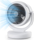 Air Circulation Fan Desktop Quiet Smart Fans for Bedroom, Quiet Table Fan, 360°Oscillating Fan, 3Speeds, Powerful Desk Fan