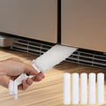 Air Conditioner Cleaner Set Mini Split Cleaning Kit Under Fridge Cleaning Tool Window Unit Kit with 5 Replaceable Brush