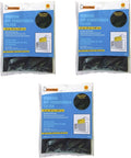 Air Conditioner Filters, 15 in. x24 in. x3/16 in, Open Cell Foam, 3 Pack