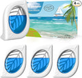 Air Deodorizer, 4 Pack, Ocean Scent, Odor Eliminator for Small Area Closets Bathroom Pets Strong Odor, Up to 120 Days
