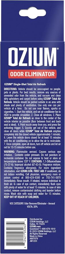® Air Freshener Odor Eliminator, 2oz Single Shot Total Air Refresh & Car Air Freshener – Original – 4 Pack, alternate product