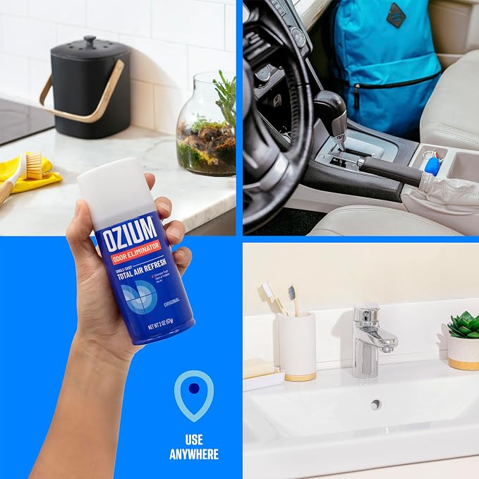 ® Air Freshener Odor Eliminator, 2oz Single Shot Total Air Refresh & Car Air Freshener – Original – 4 Pack, alternate product
