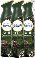 Air Freshener Odor Fighting Spray, Winter Spruce Pine Scent, Limited Edition, 8.8 oz. (Pack of 3) 0 Count 8.8 oz, product