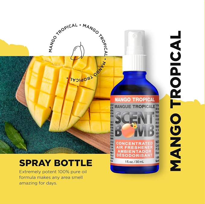 Air Freshener Spray, Long-Lasting Odor Eliminator - Effective Deodorizer for Home & Car, Fresh Room Spray for Kitchen