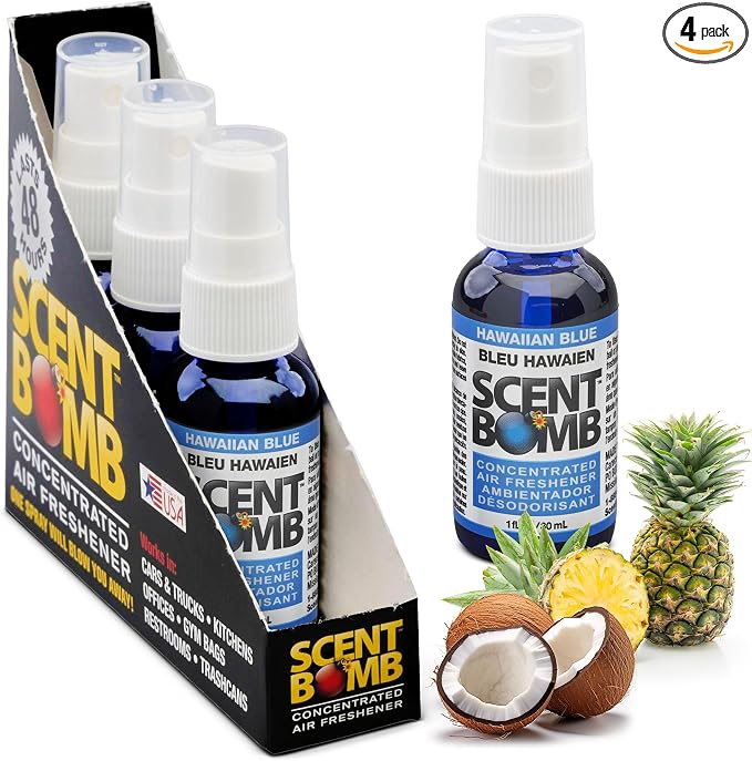 Air Freshener Spray, Long-Lasting Odor Eliminator - Effective Deodorizer for Home & Car, Fresh Room Spray for Kitchen