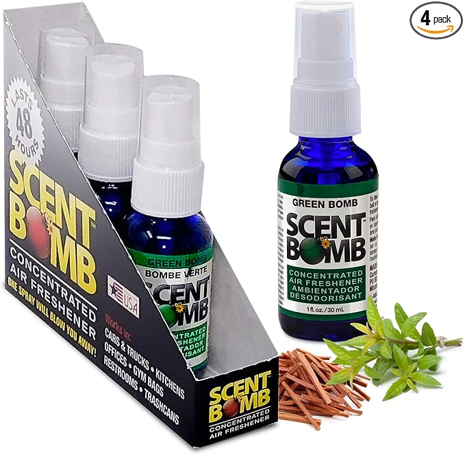 Air Freshener Spray, Long-Lasting Odor Eliminator - Effective Deodorizer for Home & Car, Fresh Room Spray for Kitchen