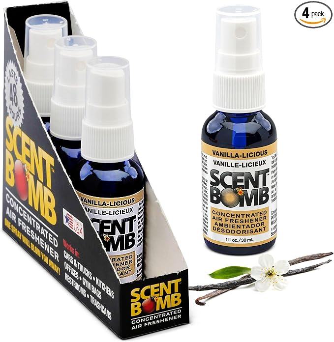 Air Freshener Spray, Long-Lasting Odor Eliminator - Effective Deodorizer for Home & Car, Fresh Room Spray for Kitchen
