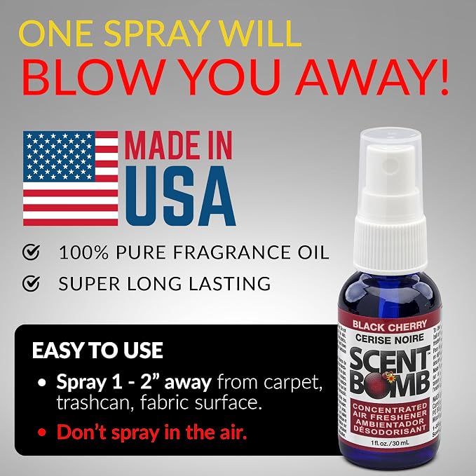 Air Freshener Spray, Long-Lasting Odor Eliminator - Effective Deodorizer for Home & Car, Fresh Room Spray for Kitchen