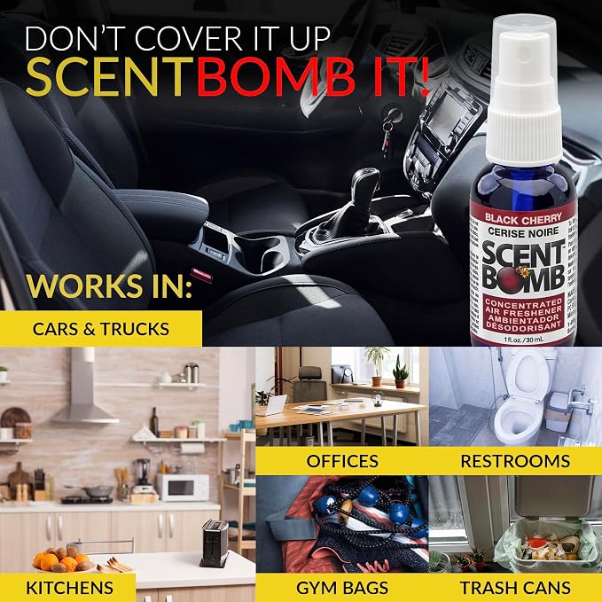 Air Freshener Spray, Long-Lasting Odor Eliminator - Effective Deodorizer for Home & Car, Fresh Room Spray for Kitchen