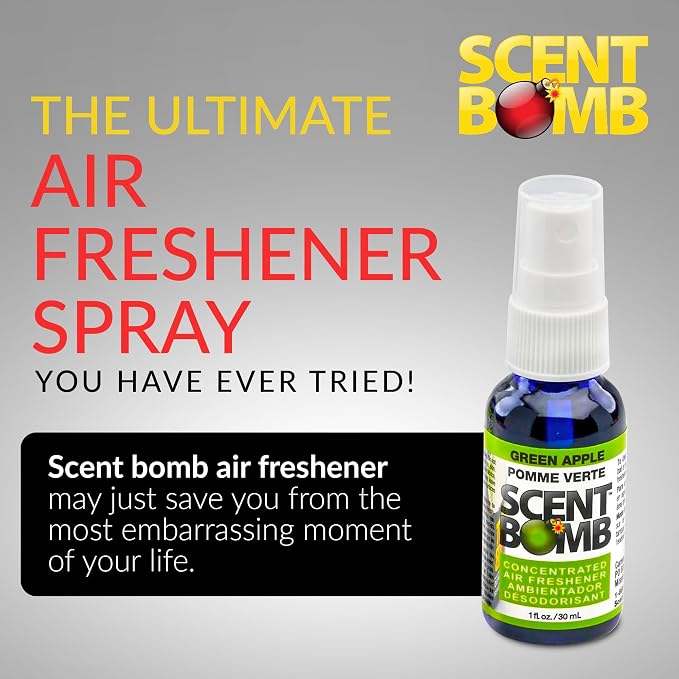 Air Freshener Spray, Long-Lasting Odor Eliminator - Effective Deodorizer for Home & Car, Fresh Room Spray for Kitchen