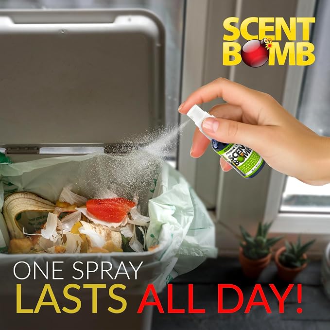Air Freshener Spray, Long-Lasting Odor Eliminator - Effective Deodorizer for Home & Car, Fresh Room Spray for Kitchen