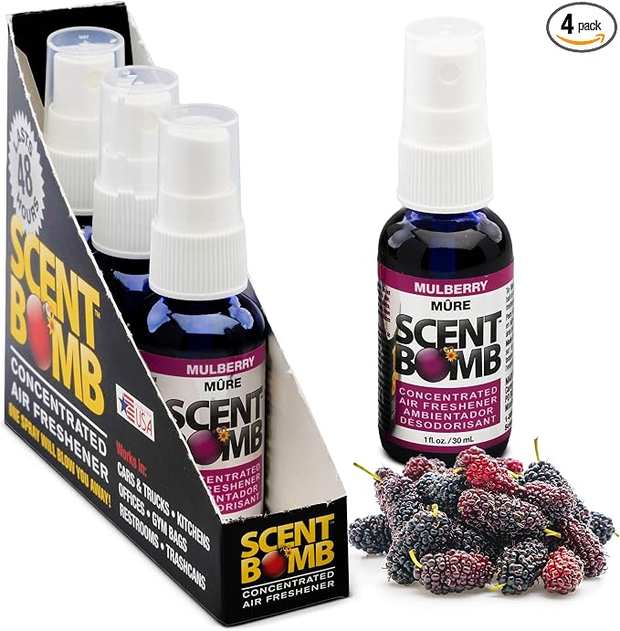 Air Freshener Spray, Long-Lasting Odor Eliminator - Effective Deodorizer for Home & Car, Fresh Room Spray for