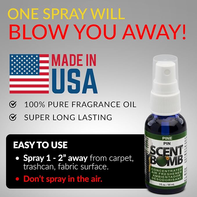 Air Freshener Spray, Long-Lasting Odor Eliminator - Effective Deodorizer for Home & Car, Fresh Room Spray for, alternate view