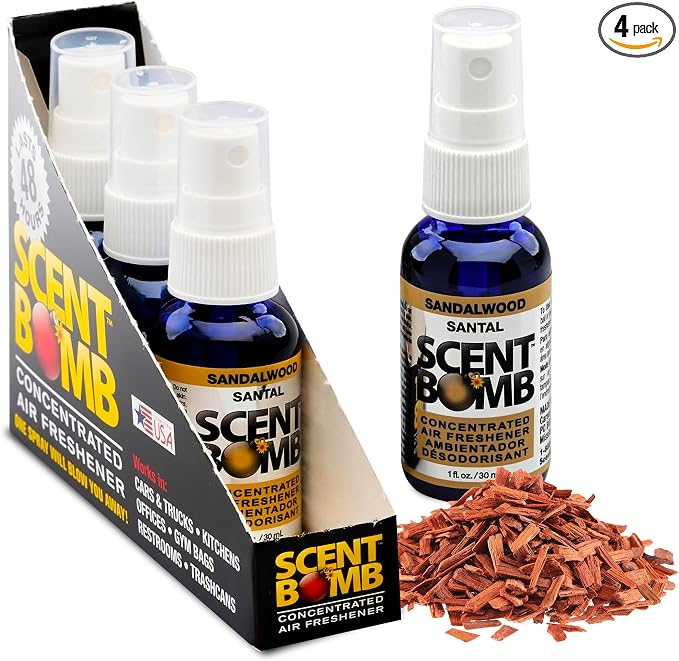 Air Freshener Spray, Long-Lasting Odor Eliminator - Effective Deodorizer for Home & Car, Fresh Room Spray for