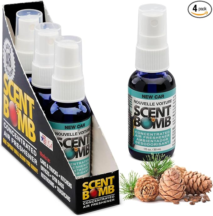 Air Freshener Spray, Long-Lasting Odor Eliminator - Effective Deodorizer for Home & Car, Fresh Room Spray for