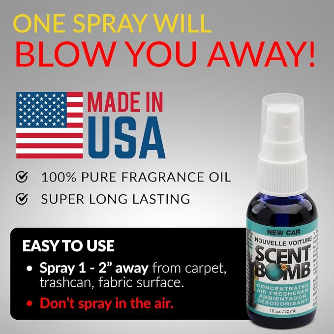 Air Freshener Spray, Long-Lasting Odor Eliminator - Effective Deodorizer for Home & Car, Fresh Room Spray for, alternate view