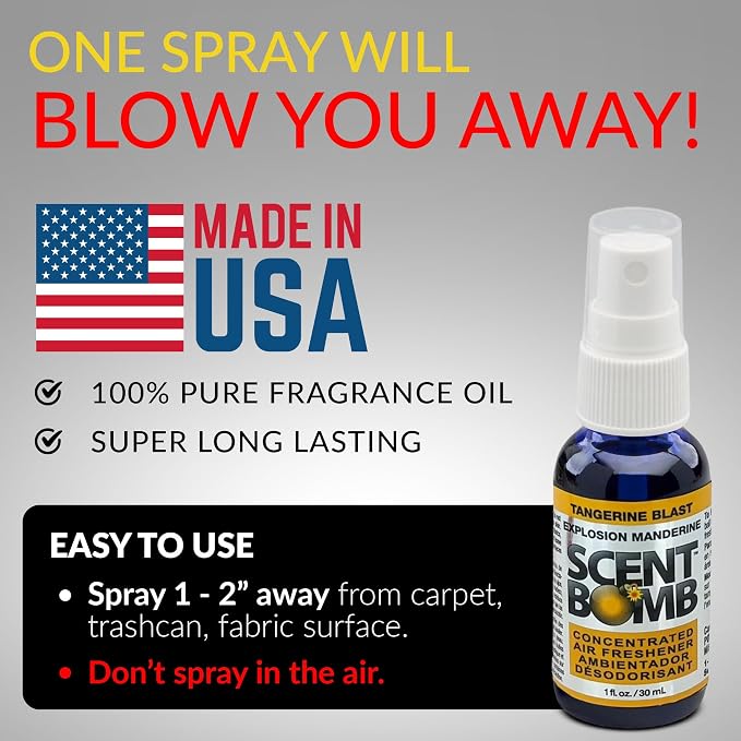 Air Freshener Spray, Long-Lasting Odor Eliminator - Effective Deodorizer for Home & Car, Fresh Room Spray for, alternate view