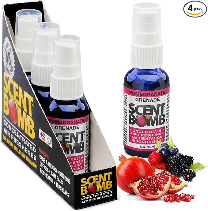 Air Freshener Spray, Long-Lasting Odor Eliminator - Effective Deodorizer for Home & Car, Fresh Room Spray for