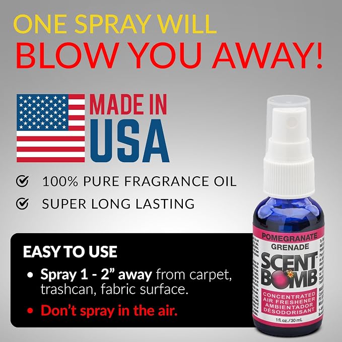 Air Freshener Spray, Long-Lasting Odor Eliminator - Effective Deodorizer for Home & Car, Fresh Room Spray for, alternate view