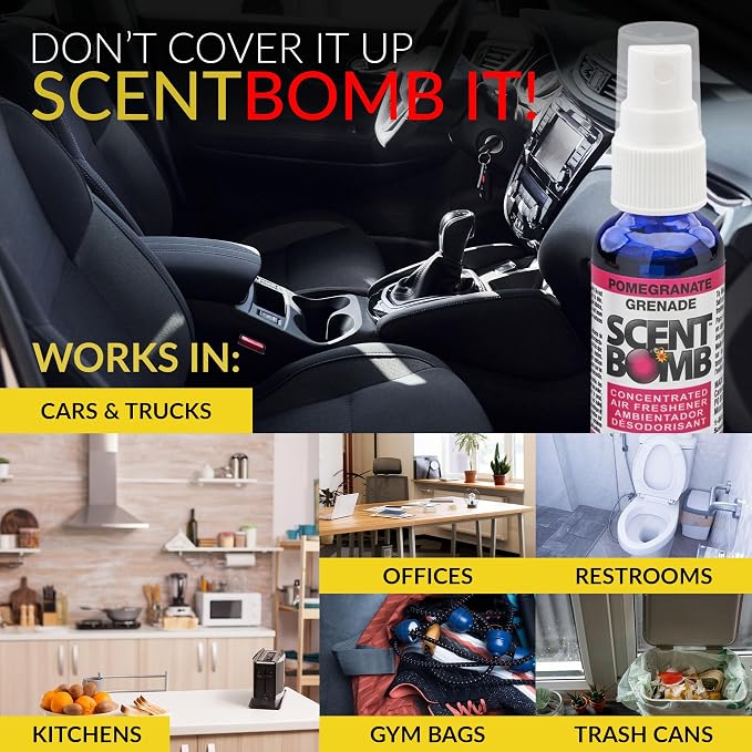 Air Freshener Spray, Long-Lasting Odor Eliminator - Effective Deodorizer for Home & Car, Fresh Room Spray for, alternate view