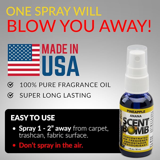 Air Freshener Spray, Long-Lasting Odor Eliminator - Effective Deodorizer for Home & Car, Fresh Room Spray for, alternate view