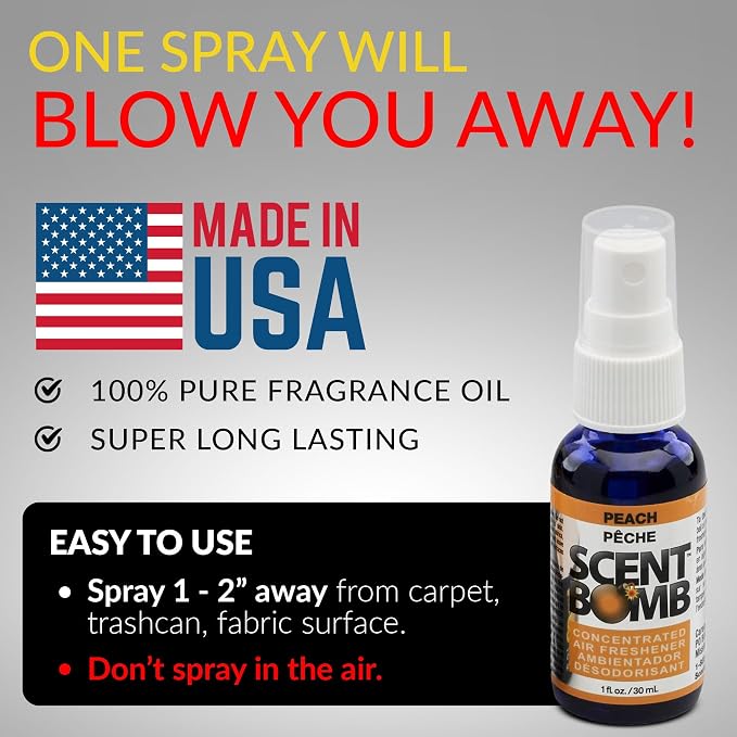 Air Freshener Spray, Long-Lasting Odor Eliminator - Effective Deodorizer for Home & Car, Fresh Room Spray for, alternate view